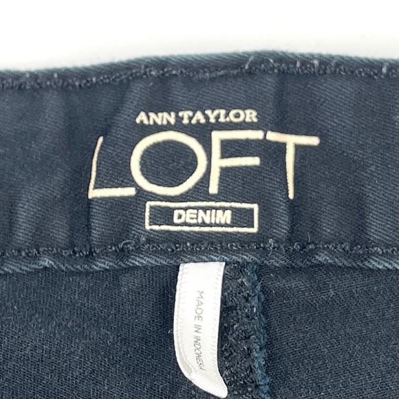 Ann Taylor Black Skinny Jeans Size 26 - Picture 5 of 6